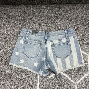 Tractr Denim Star and Stripe Shorts